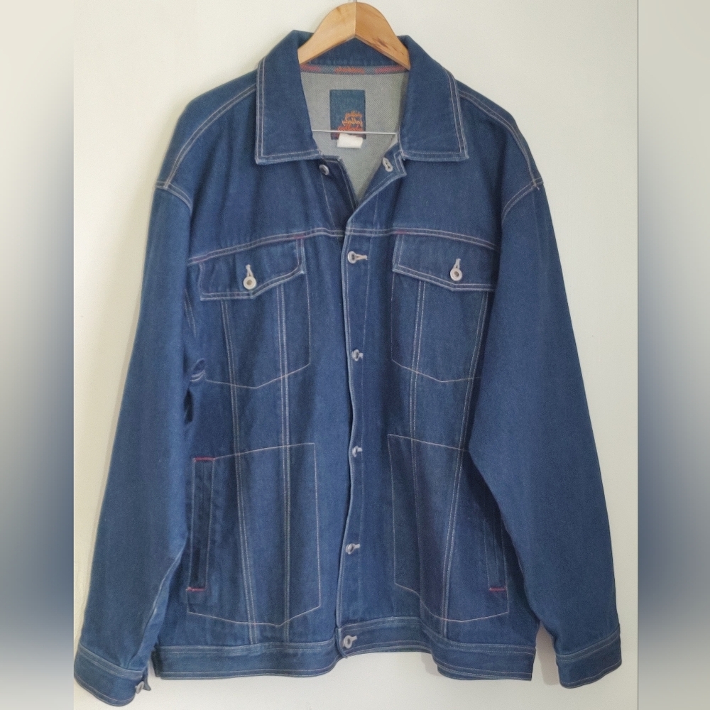 Godbody Men's Blue Denim Jacket